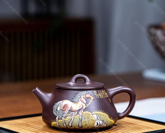 精工作品推薦！品名：馬到成功，泥料：原礦